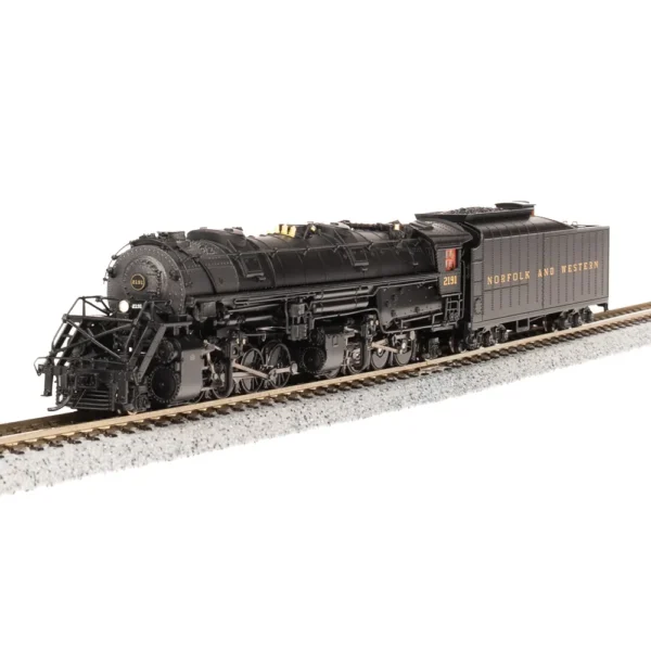 Broadway Limited Paragon 4 N 2-8-8-2 Y6b Steam Locomotive Norfolk Western w/ DCC & Sound