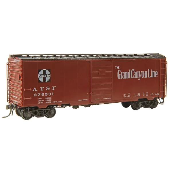 Kadee HO 40' PS-1 Box Car Santa Fe "Grand Canyon Line"