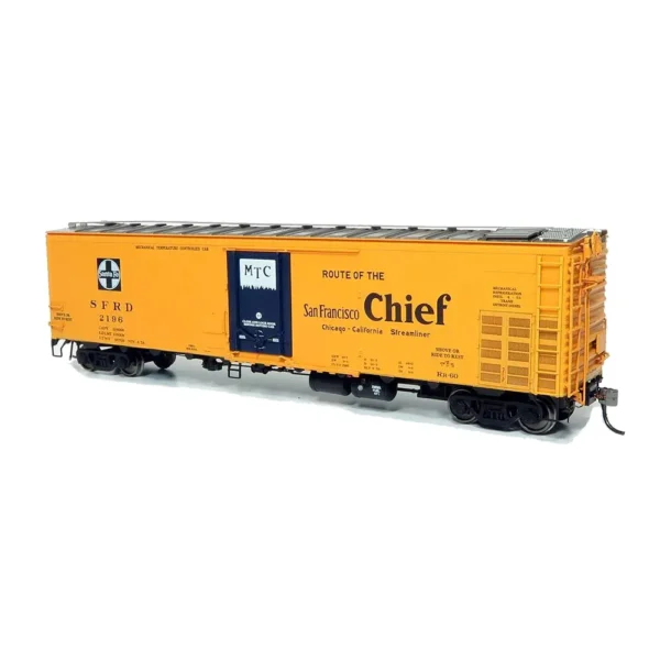 Rapido HO ATSF RR-60 Mechanical Reefer Santa Fe "Route of the San Francisco Chief"