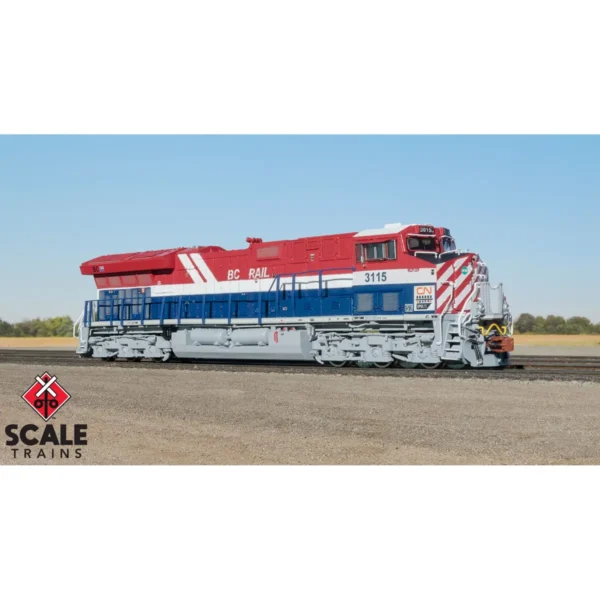 Scale Trains N Rivet Counter ET44 "Tier 4" Canadian National "BC Rail Heritage" w/ DCC & Sound