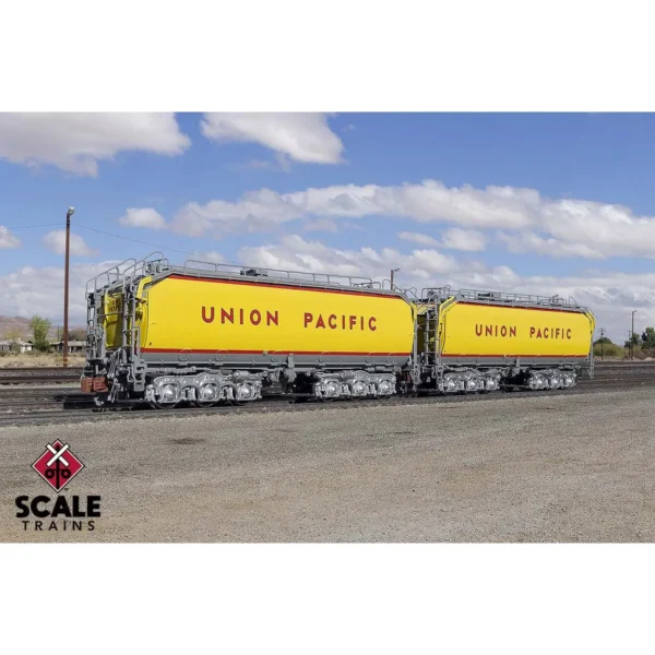 Scale Trains N Rivet Counter Water & Fuel Tender Set Union Pacific "Pre-2006" w/ DCC