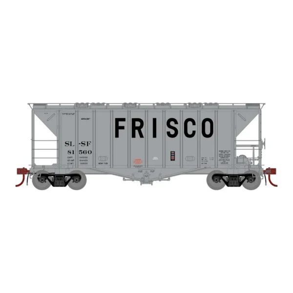 Athearn Genesis HO GATC 2600 Airslide Covered Hopper Frisco