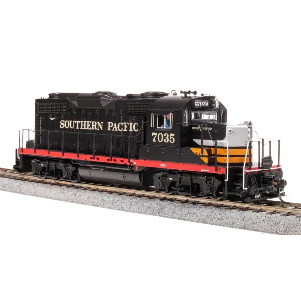 Broadway Limited Paragon 4 HO GP20 Southern Pacific "Black Widow, Fantasy Scheme" w/ DCC & Sound