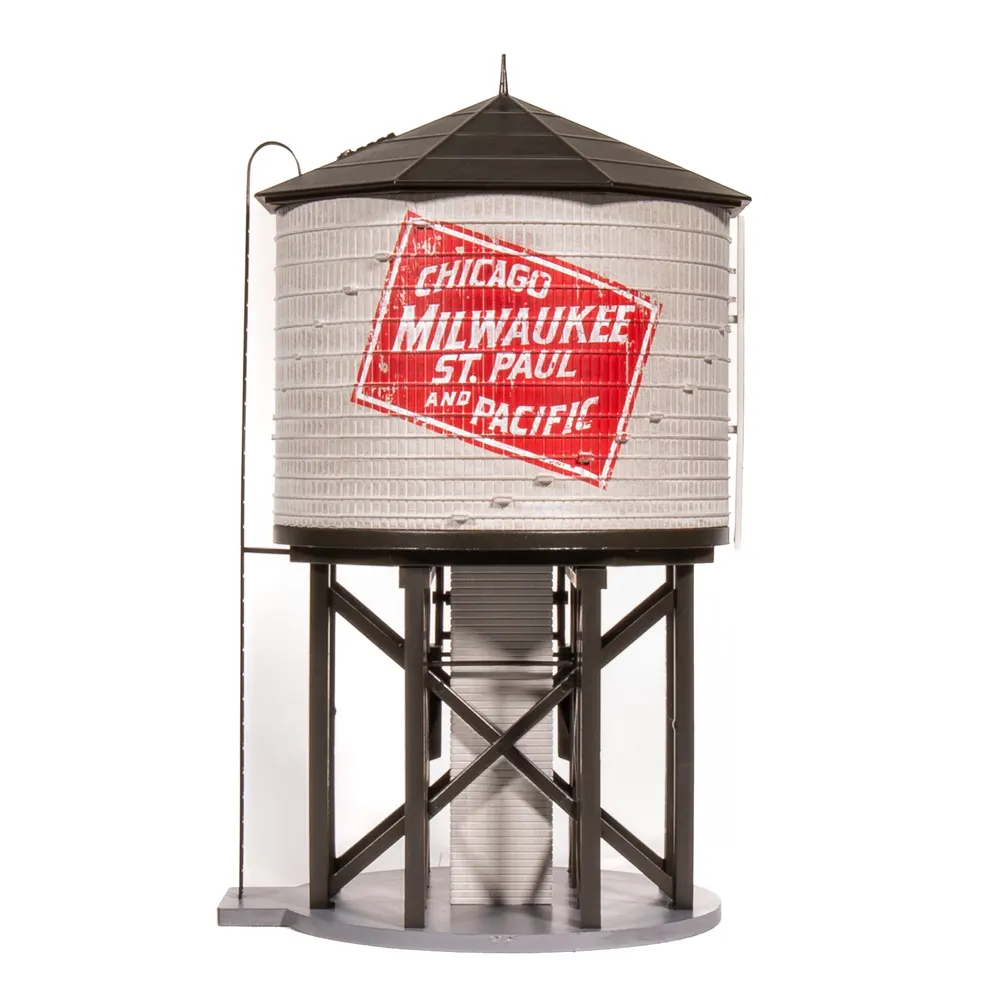 Broadway Limited HO Operating Water Tower Weathered Chicago