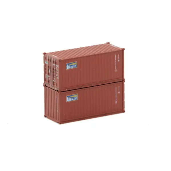 Jacksonville Terminal N 20' Standard Height Corrugated Container Beacon