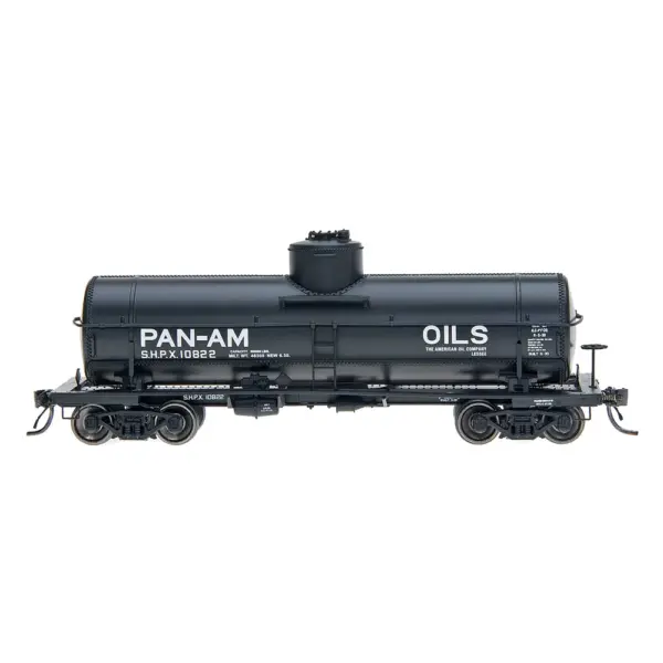 Intermountain HO 10,000 Gallon Riveted Tank Car Pan Am Oils