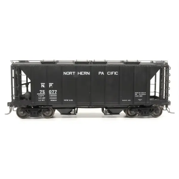 Intermountain HO 70 Ton 2 Bay Covered Hopper Closed Sides Northern ...