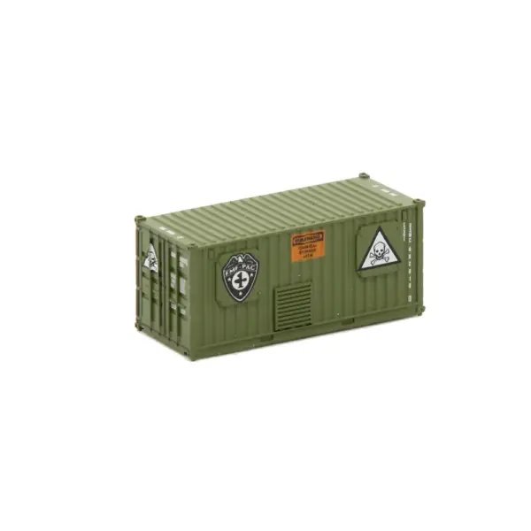 Jacksonville Terminal N 20' Standard Height Corrugated Container US Fleet Marine Forces "Olive"