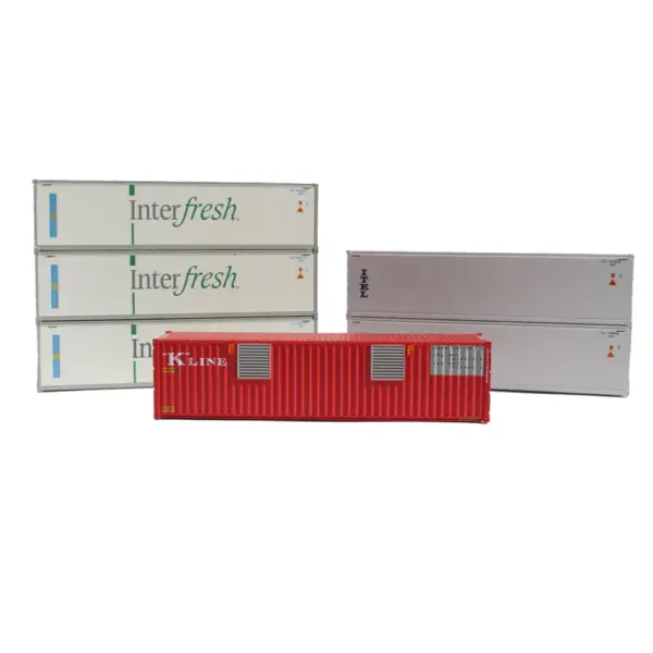 Jacksonville Terminal N 40' Reefer Container Interfresh & ITEL 6 Pack