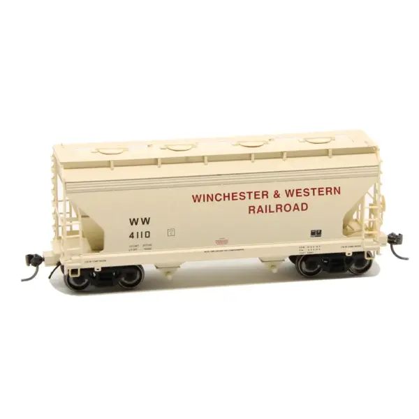 Intermountain HO 2970 2 Bay Covered Hopper Winchester & Western