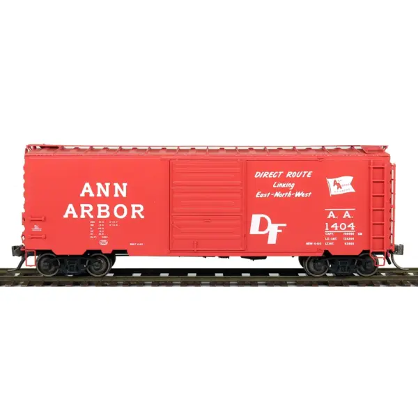 Intermountain HO 40' PS-1 Box Car Ann Arbor "Direct Route"