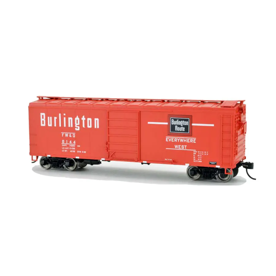 Bowser HO 40' Single Door Box Car Chicago Burlington & Quincy - Spring ...