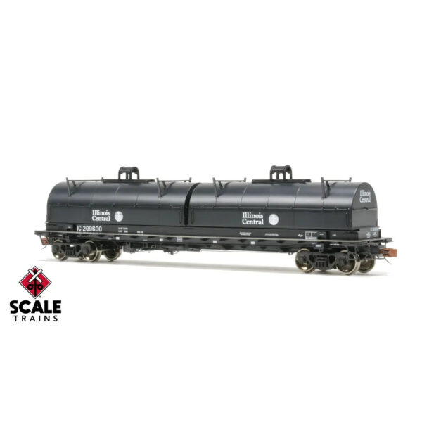 Scale Trains HO Rivet Counter Thrall 48' 2-Hood Coil Car Illinois Central