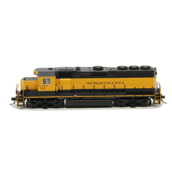 Atlas HO GP40 Susquehanna w/ Ditch Lights, DCC & Sound