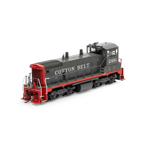 Athearn HO SW1500 Cotton Belt w/ DCC & Sound