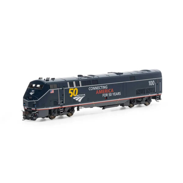 Athearn Genesis HO P42 Amtrak "50th Anniversary Midnight Blue" w/ DCC & Sound #100