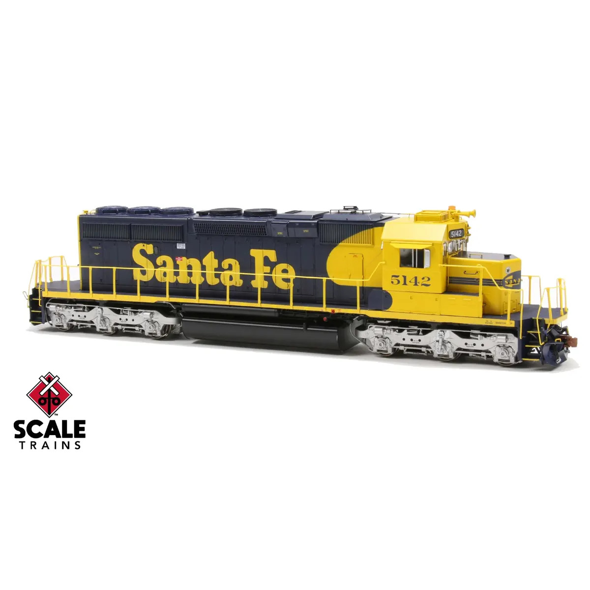 Scale Trains HO Rivet Counter SD40-2 Santa Fe w/ DCC & Sound - Spring ...