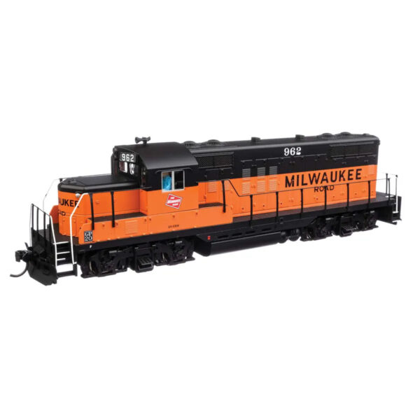 Walthers Mainline HO GP9 Phase II Milwaukee Road "Chopped Nose" w/ DCC & Sound