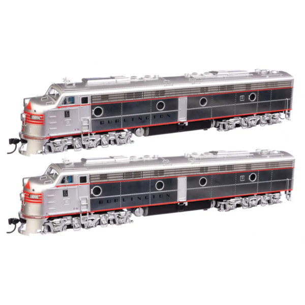 Walthers Proto HO E9A-A Set Chicago Burlington & Quincy w/ DCC & Sound