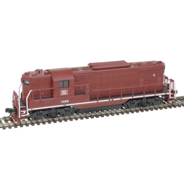 Atlas N GP7 Rock Island "Maroon" w/ Torpedo Tubes, DCC & Sound