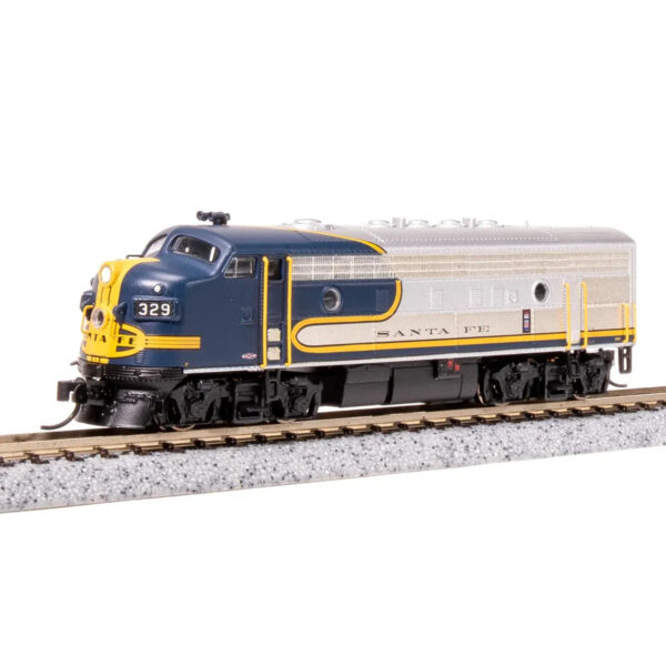 Broadway Limited Paragon 4 N F7A Santa Fe "Bluebonnet" w/ DCC & Sound