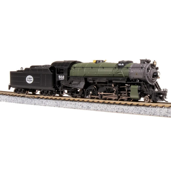 Broadway Limited Paragon 4 N 2-8-2 Heavy Mikado Spokane Portland & Seattle w/ DCC & Sound