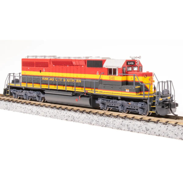 Broadway Limited Paragon 4 N SD40-2 Kansas City Southern "Southern Belle" w/ DCC & Sound