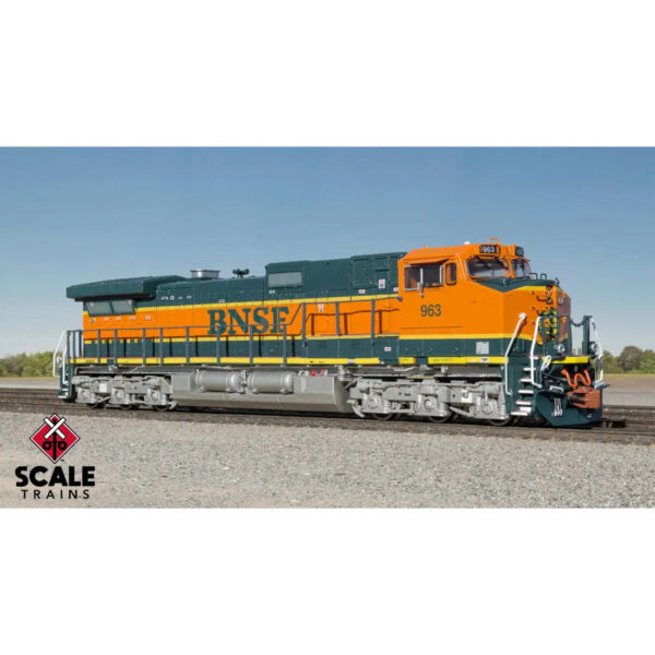 Scale Trains N Rivet Counter C44-9W BNSF "Heritage 1, Red Walkway"