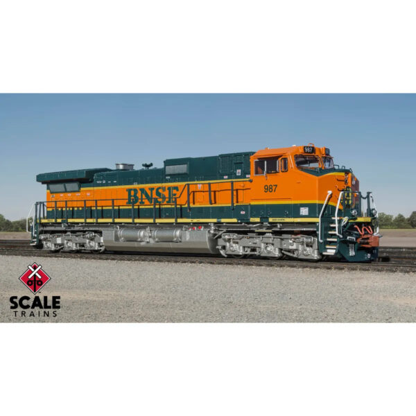 Scale Trains N Rivet Counter C44-9W BNSF "Heritage 1, Orange Walkway" w/ DCC & Sound