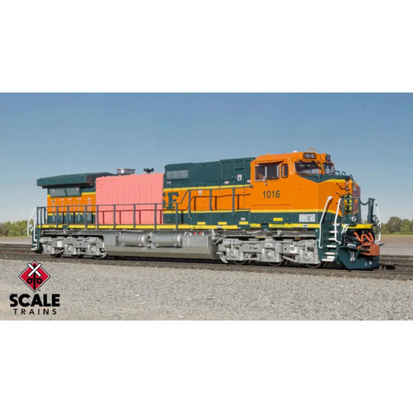 Scale Trains N Rivet Counter C44-9W BNSF "Heritage 1, Primered Doors" w/ DCC & Sound