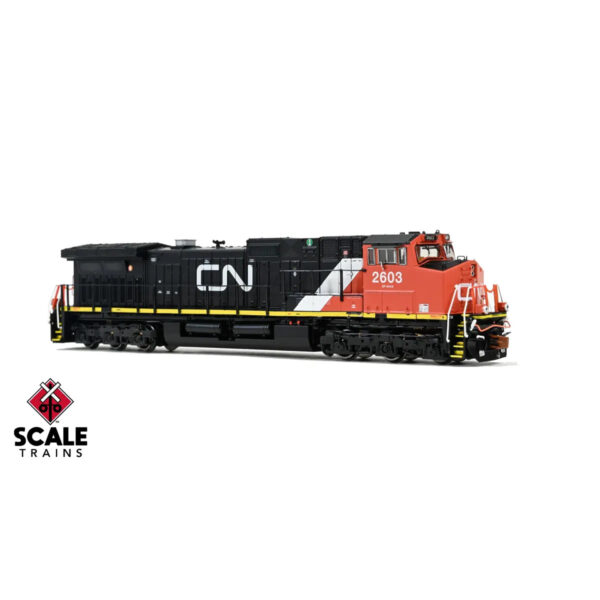 Scale Trains N Rivet Counter C44-9W Canadian National w/ DCC & Sound