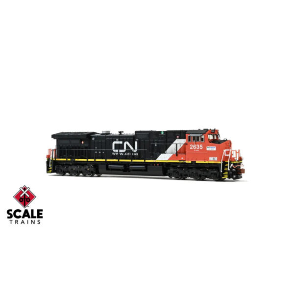 Scale Trains N Rivet Counter C44-9W Canadian National "Eco Connections" w/ DCC & Sound