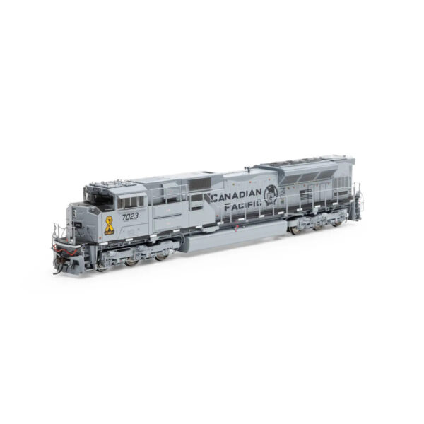 Athearn Genesis HO SD70ACu Canadian Pacific "Fighter Jet Gray" w/ DCC & Sound #7023