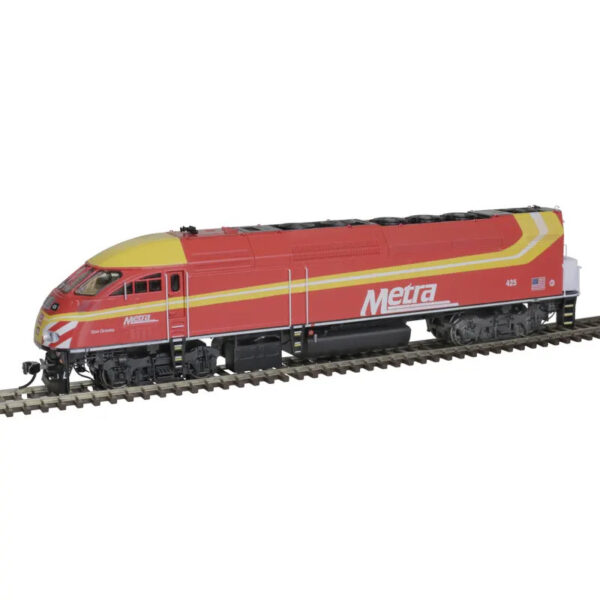 Atlas HO MP-36 Metra "Rock Island, Heritage" w/ DCC & Sound #425