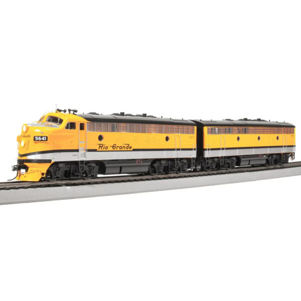 Broadway Limited Paragon 4 HO F7A&B Denver & Rio Grande "Single Stripe" w/ DCC & Sound