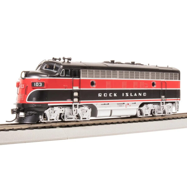 Broadway Limited Paragon 4 HO F7A Rock Island w/ DCC & Sound