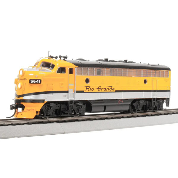 Broadway Limited Stealth HO F7A Denver & Rio Grande "Single Stripe"