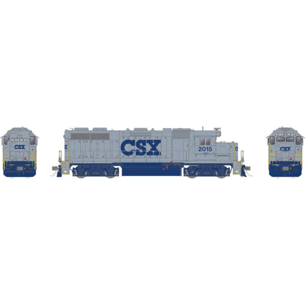 Rapido HO GP38 CSX "Gray" w/ DCC & Sound