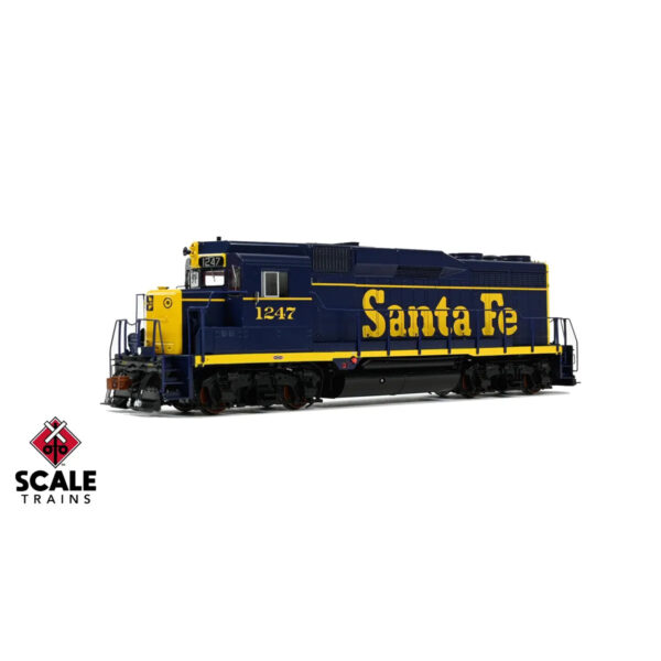 Scale Trains HO Rivet Counter GP30 Santa Fe "Pinstripe" w/ DCC & Sound