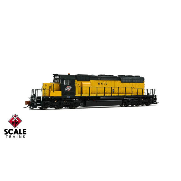 Scale Trains N Rivet Counter SD40-2 Chicago Northwestern "Employee Owned Logo" w/ DCC & Sound