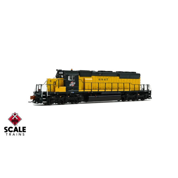 Scale Trains N Rivet Counter SD40-2 Chicago Northwestern "System Logo" w/ DCC & Sound