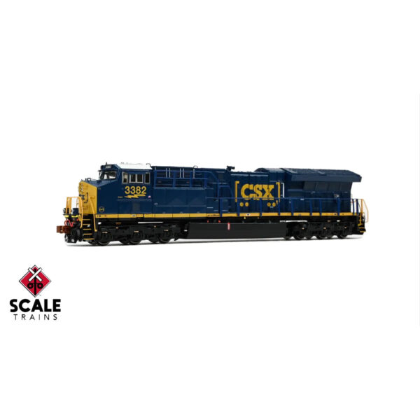 Scale Trains N Rivet Counter ET44 "Tier 4" CSX "Boxcar, DP Sticker" w/ DCC & Sound