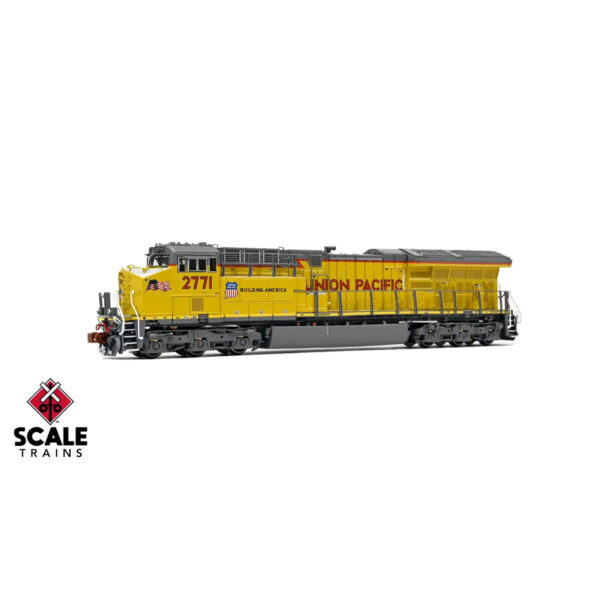 Scale Trains N Rivet Counter ET44 "Tier 4" Union Pacific "Small Flag, Fantasy" w/ DCC & Sound