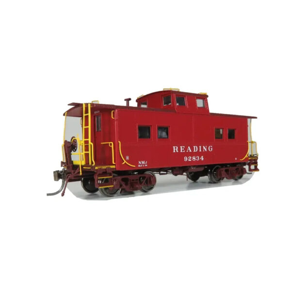 Rapido HO NE-Style Steel Caboose Reading "As Delivered" w/ Lights