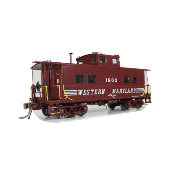 Rapido HO NE-Style Steel Caboose Western Maryland "Speed" w/ Lights