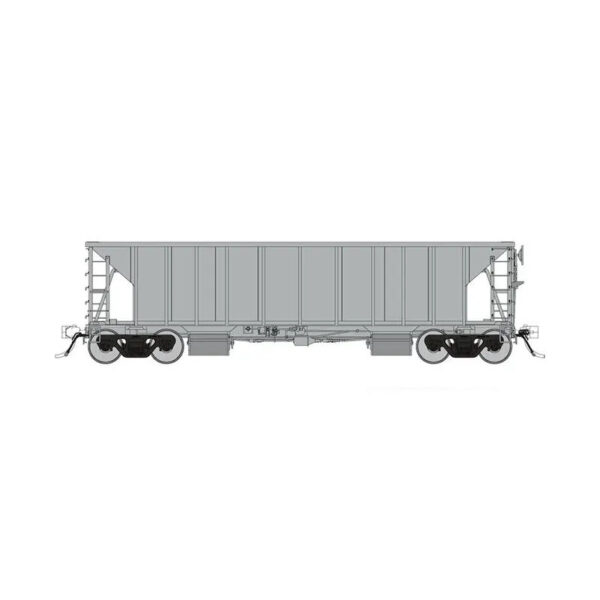 Rapido HO NSC Ballast Hopper Unlettered "Silver"