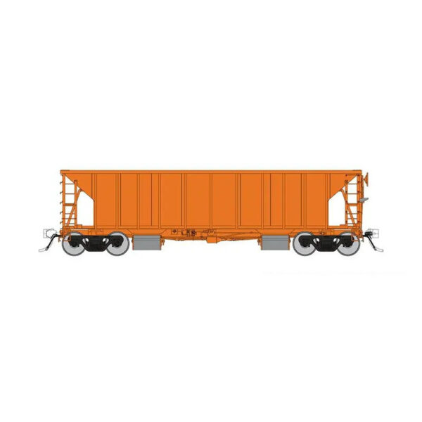 Rapido HO NSC Ballast Hopper Unlettered "Orange"