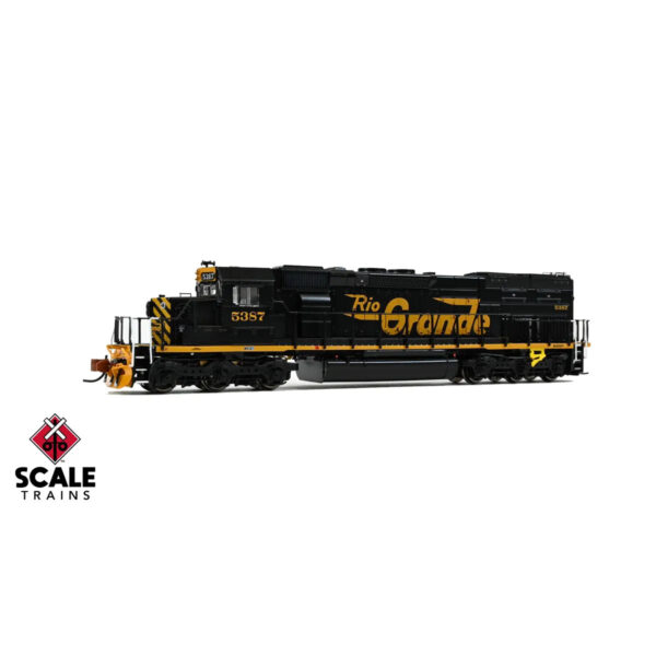 Scale Trains N Rivet Counter SD40T-2 Denver & Rio Grande "As Delivered, Gyralite" w/ DCC & Sound