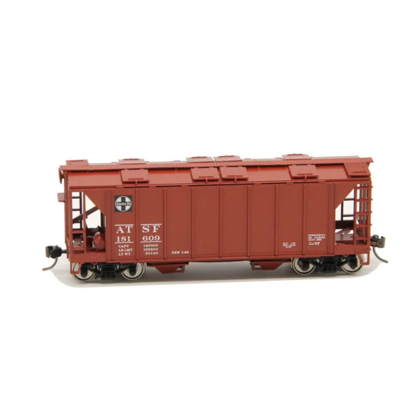 Bowser HO 70 Ton Covered Hopper Santa Fe