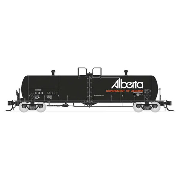 Rapido N Procor 20,000 Gallon Tank Car Government of Alberta "UTLX"